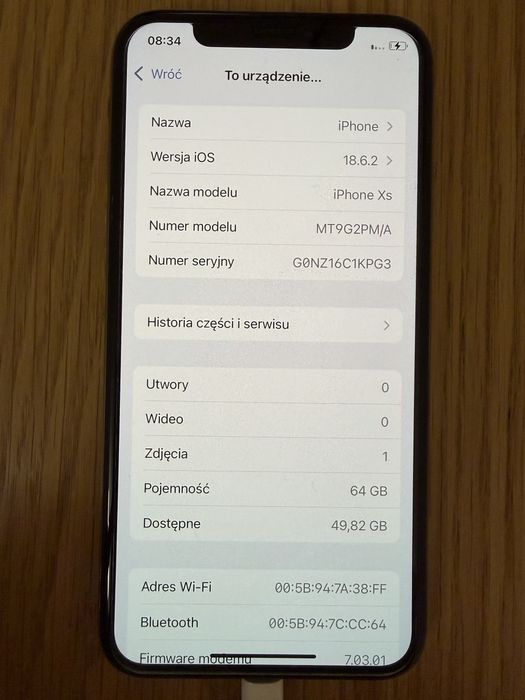 Sprzedam iphona XS 64 GB