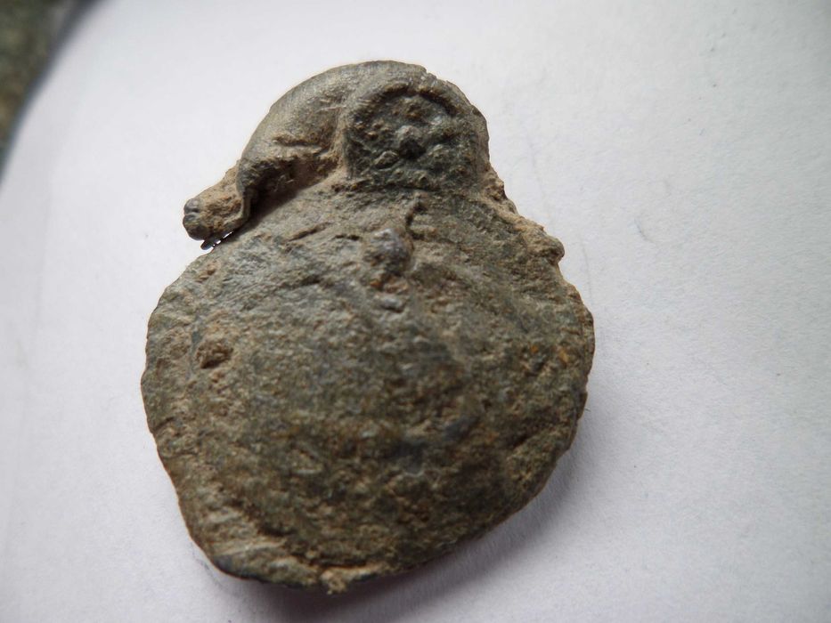 Selo antigo em Chumbo . Brasil