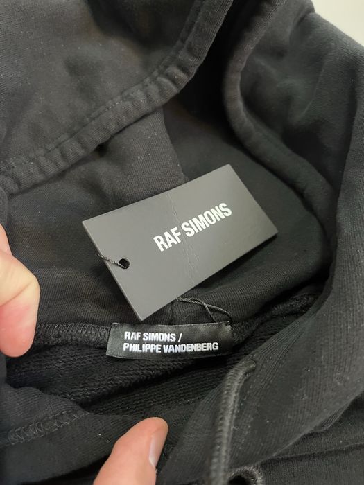 Raf Simons 2017ss フーディー Raf Simons x Philippe Vandenberg Washed Hoodie Size L Oversized: 6