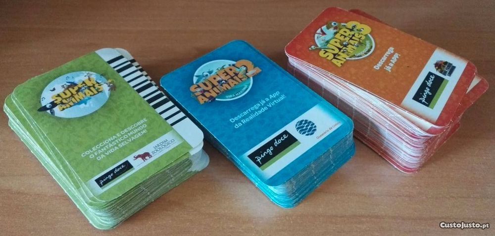 Vendo cartas/cromos de diversas coleções