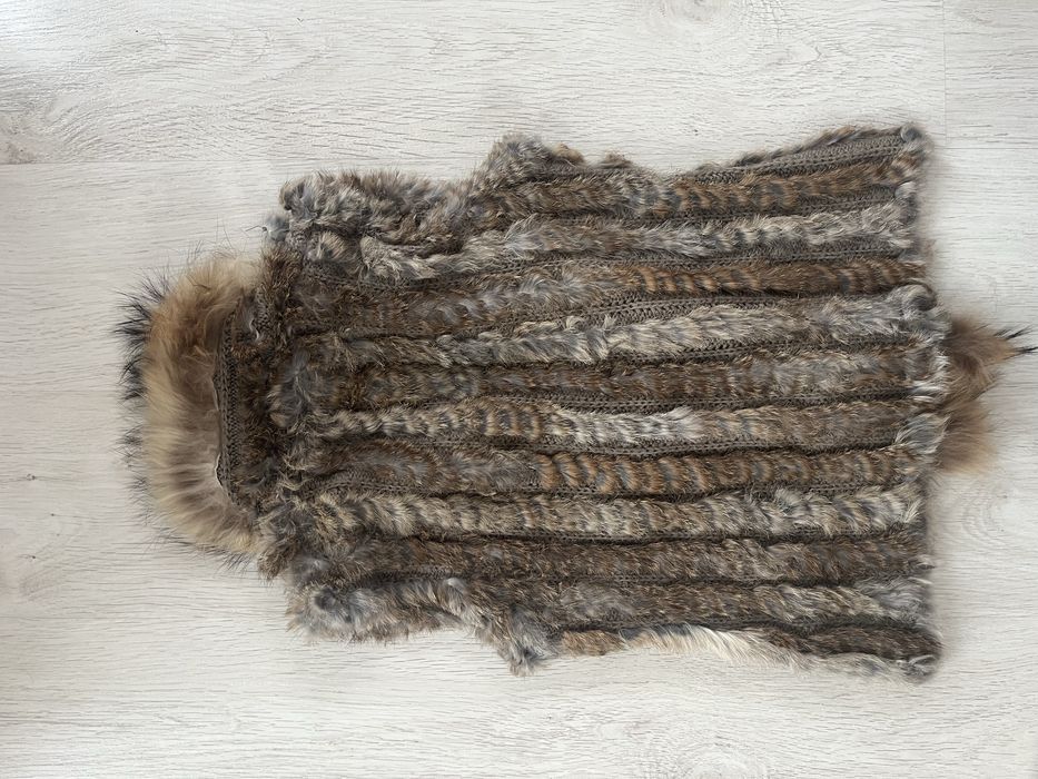 Kamizelka futro naturalne