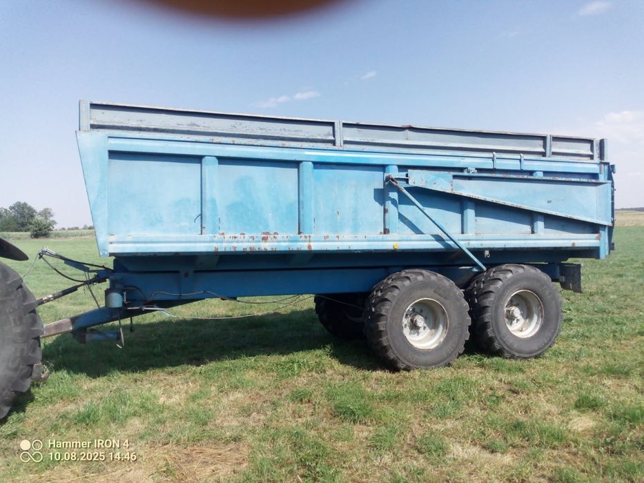 Przyczepa rolnicza tandem 16 ton