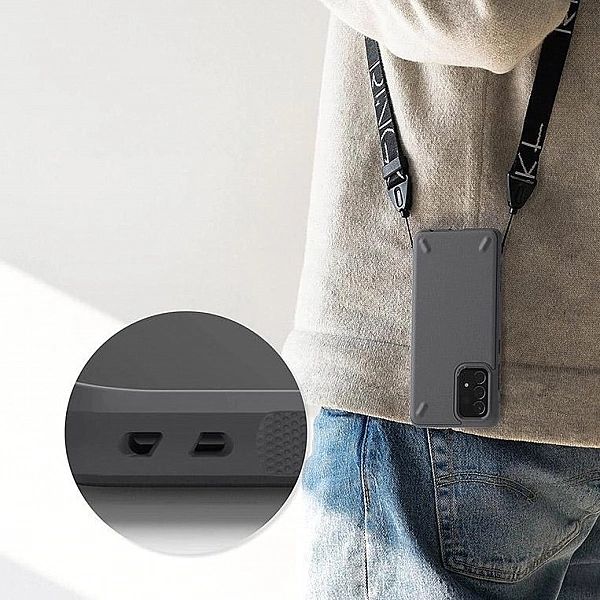 Etui Ringke Onyx do Samsung Galaxy A72/4G szary