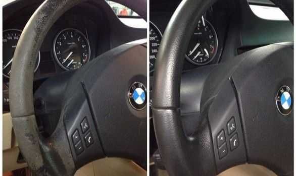 RENOSKÓR farba lakier do skóry Ecru 480ml 2szt