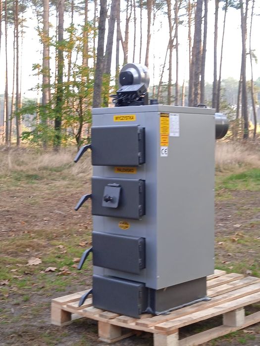 PIEC na DREWNO KOCIOŁ CO WĘGIEL 10KW piece kotły tradycyjne węglowy