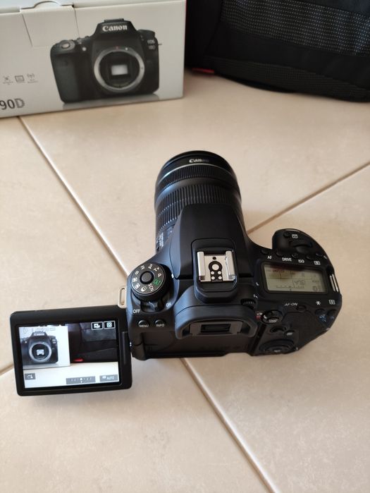 Conjunto Canon, Tripé, Bolsa e acessórios