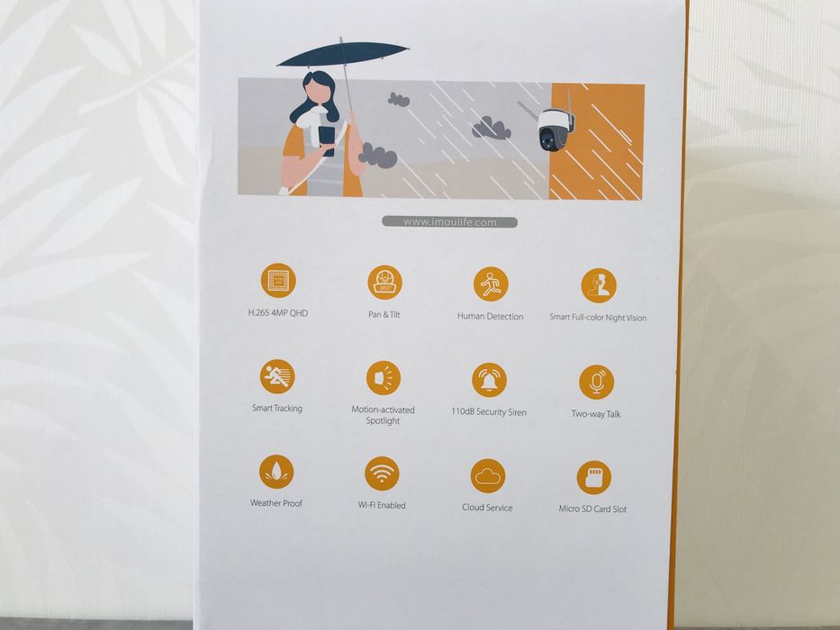 АКЦИЯ 4 Мп Dahua PTZ поворотная ip камера wifi IMOU Cruiser Hikvision