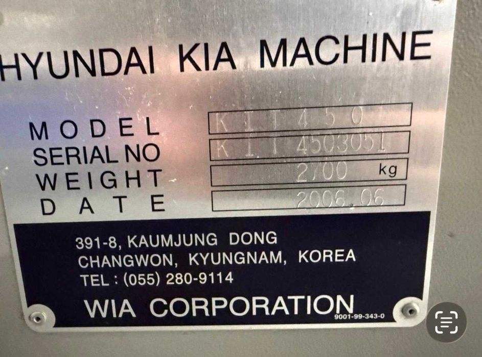 Tokarka CNC KIT 450 Kia Hyundai