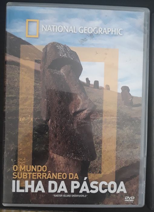 DVD National Geographic O Mundo Subterrâneo da Ilha da Páscoa