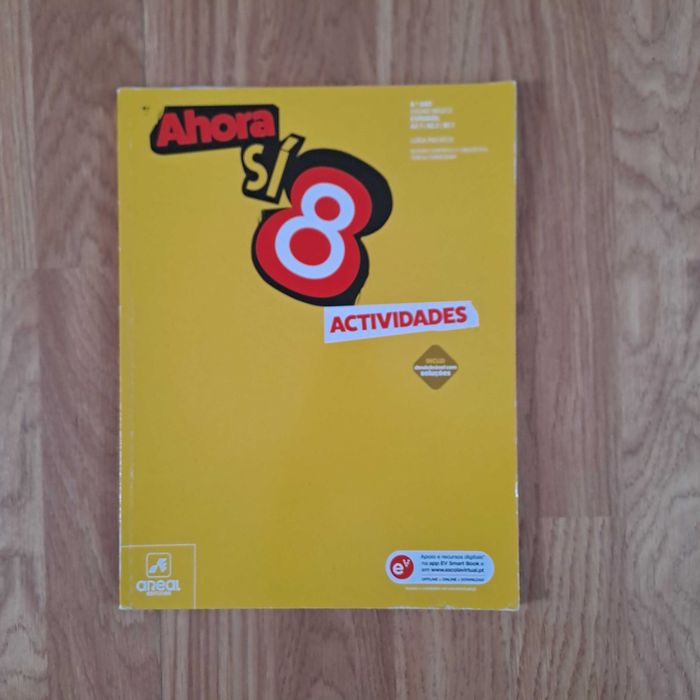 Cadernos de atividades do 8º ano (GEO/MAT/ESP/FQ/PT/ING)