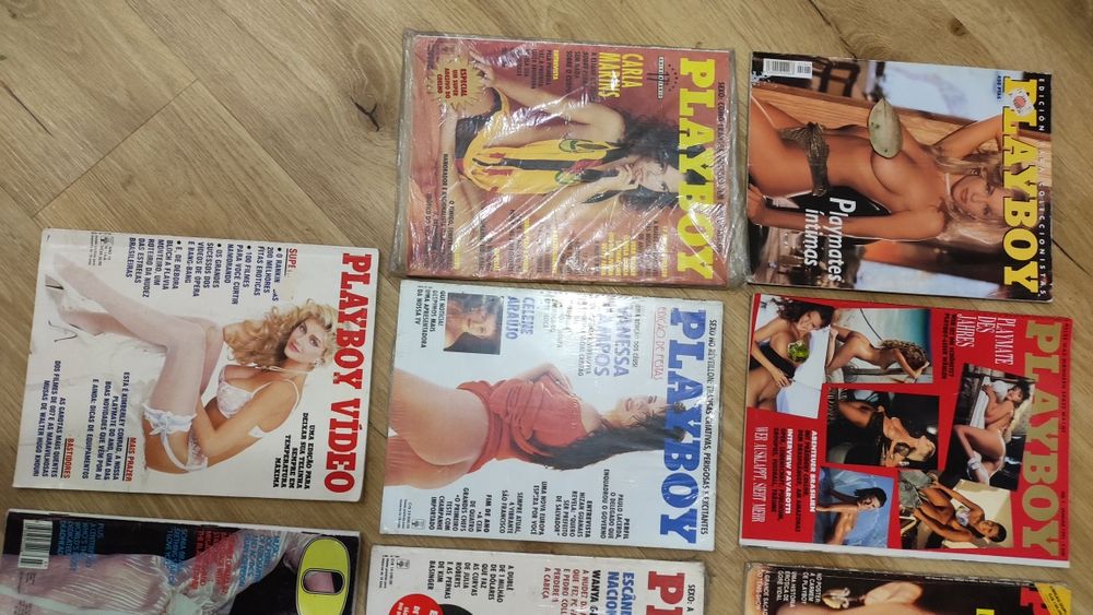 Playboy Revistas de adultos antigas