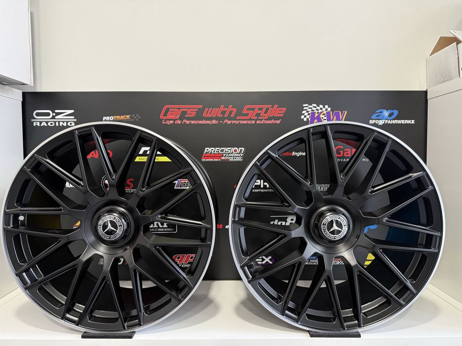 JANTES MERCEDES LOOK C63 AMG EM 18 , 19 E 20 | 5X112 NOVAS