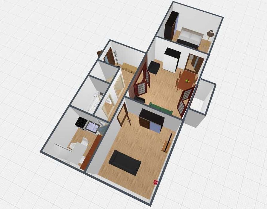 3-кімнатна квартира (сталінка) 95-96 квартал (Гагаріна/Героїв АТО)