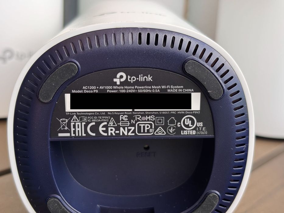 6x WiFi access points mesh+powerline - TP-Link Deco P9