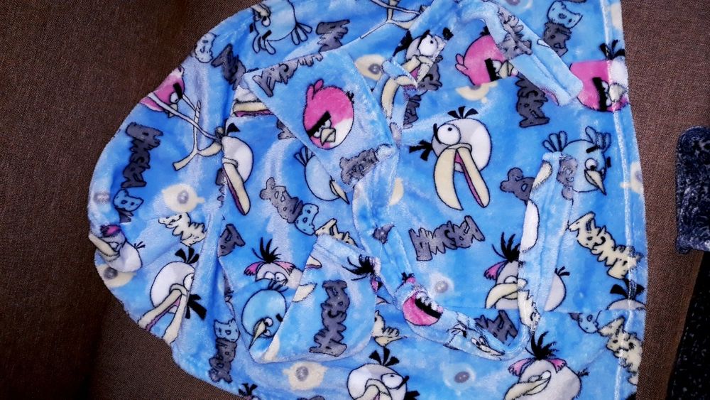 Теплий халатик для дівчинки