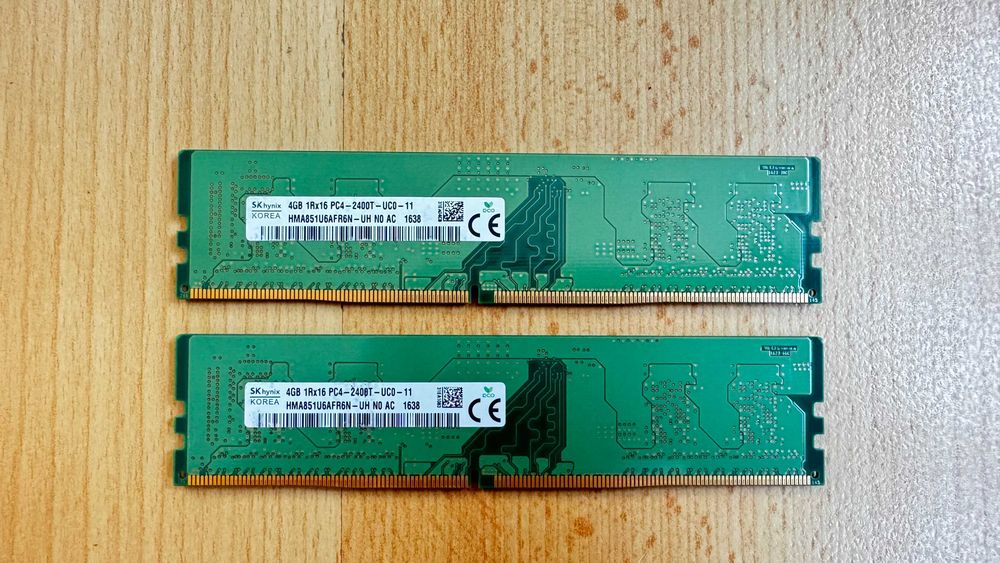 Memória Hynix 4GB DDR4 2400MHz PC4-19200