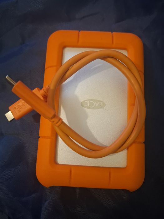 Disco rígido externo da linha LaCie Rugged 5 Tb