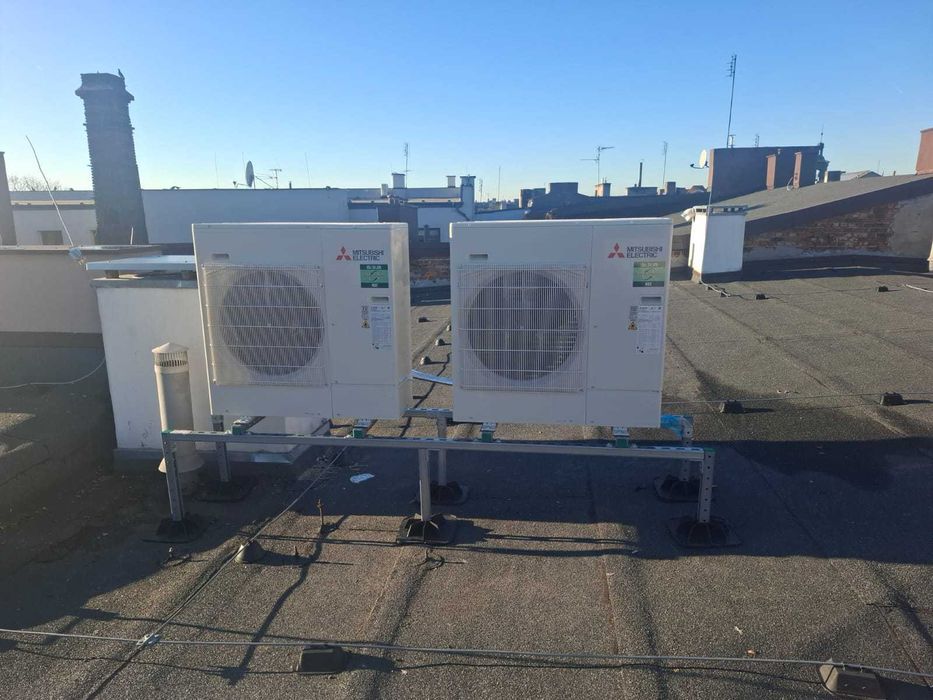 Montaż klimatyzacji i pomp ciepła