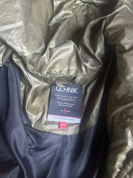 Ochnik puchowy płaszczyk xxs