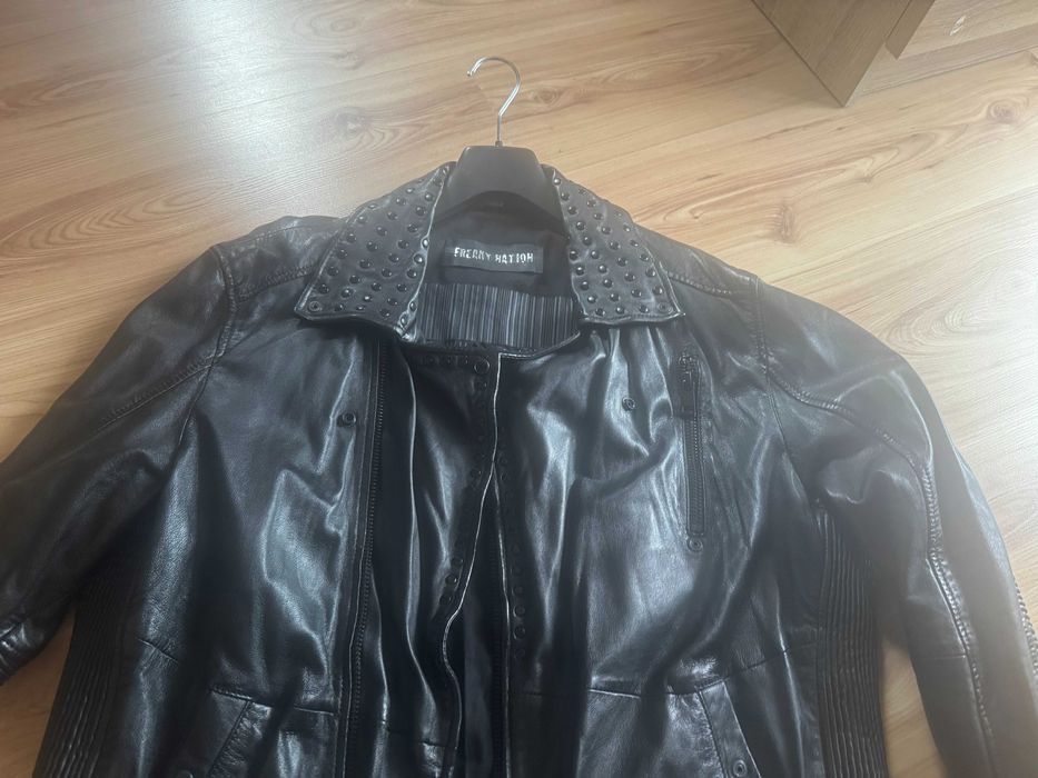 Kurka Skórzana Freaky Natiom 3XL, Nowa Skóra naturalna