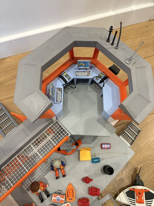 Playmobil straż przybrzeżna helikopter ratunkowy