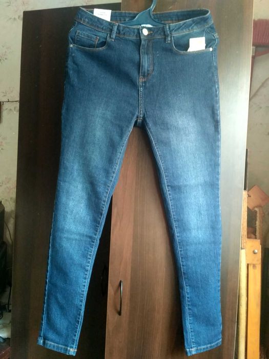 Джинсы skinny глубокая посадка