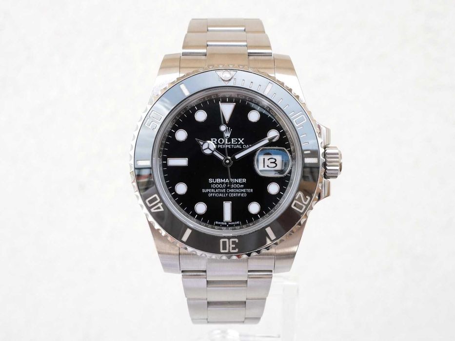 Rolex Submariner Date Black Ceramic Bezel 40mm