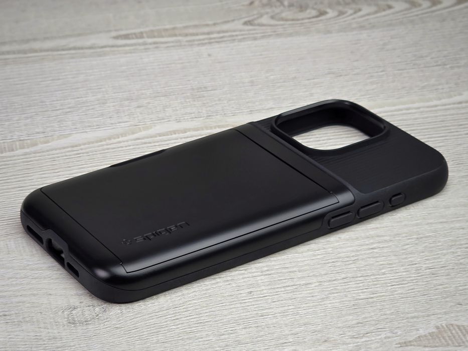 Чохол-гаманець Spigen Slim Armor CS Black для Apple iPhone 15 Pro Max
