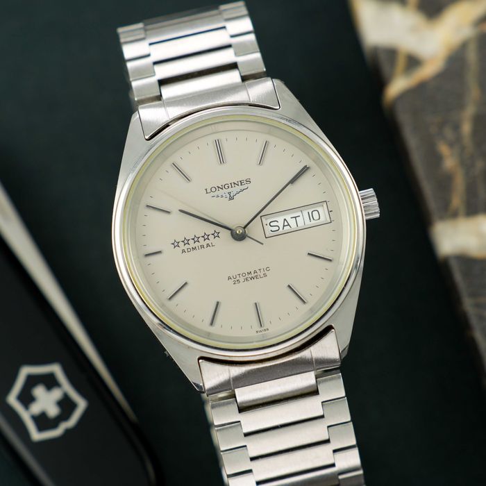 Zegarek meski Longines Admiral 5-star piekny