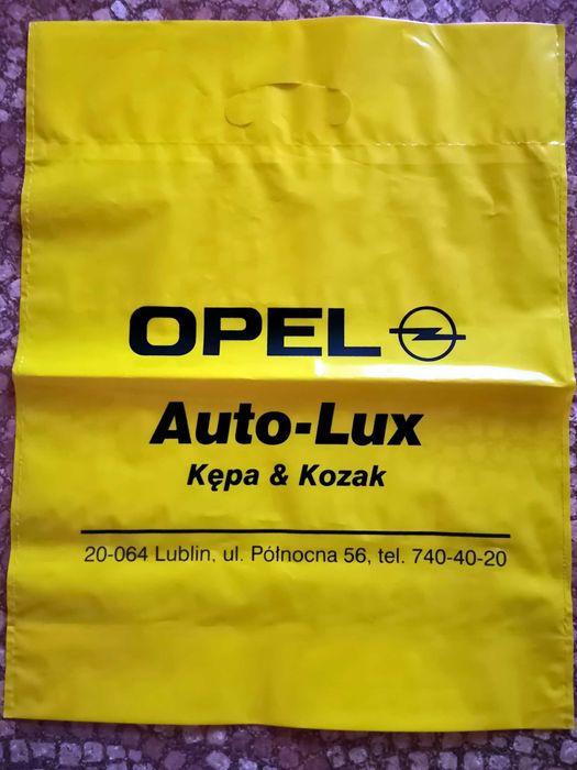 Reklamówka oryginalna OPEL Auto-Lux.