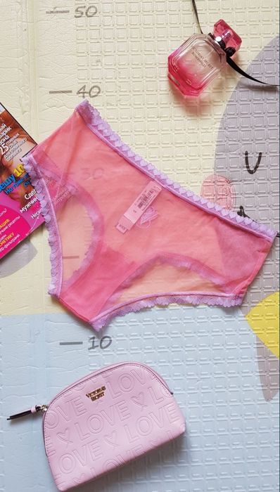 Трусики Victoria's Secret Вікторія Сікрєт розмір S стрінги бразиліани
