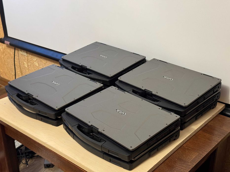 лот 5шт Getac S410 - i5-6300U/8-16 ОЗУ/512ssd/FHD IPS 1920*1080 Гарний стан захищений ноутбук для ЗСУ та СТО