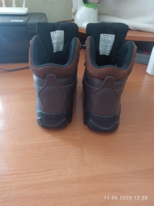 Ботинки Mountain Warehouse водонепроницаемые кожаные, стелька 26см.