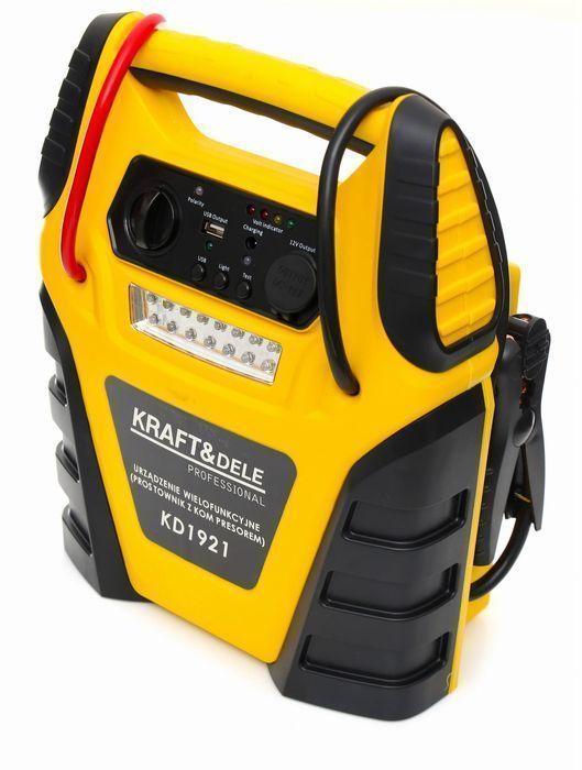 Jump starter 5W1 - urządzenie wielofunkcyjne Kraft&Dele KD1921
