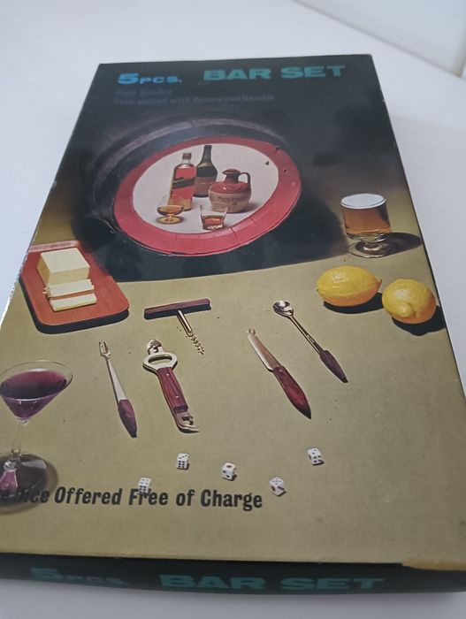 Utensílios para usar no bar