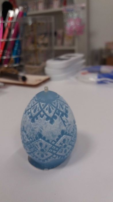 Świeczka jajeczko wielkanocne