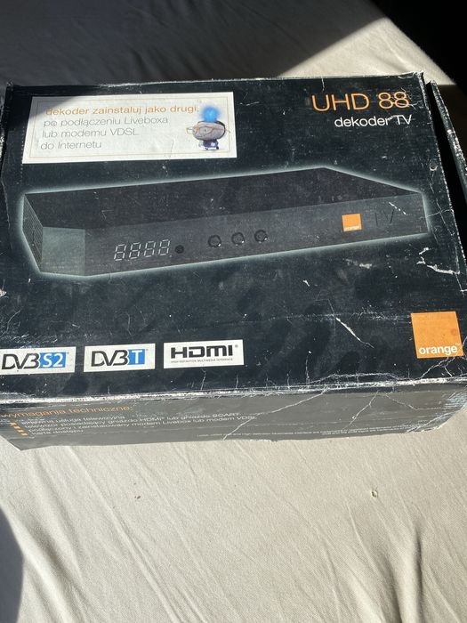 Dekoder tv sagemcom uhd 88 orange