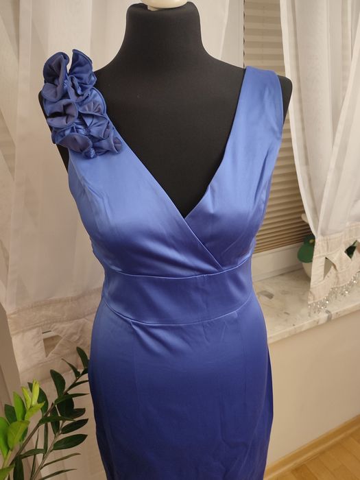 Sukienka Niebieska Okolicznościowa Pretty Girl S