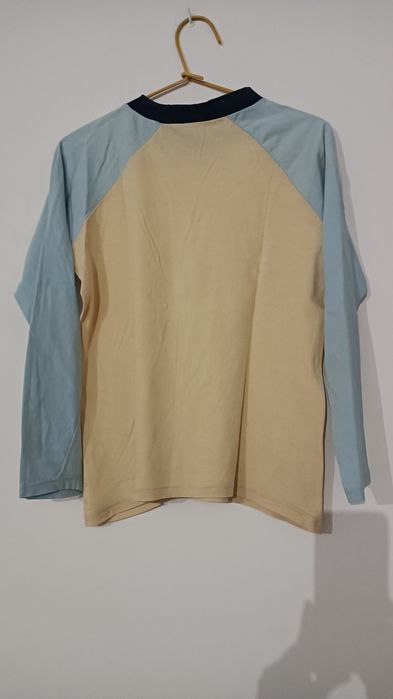 Bluzka żółta błękitna bawełna 152/158