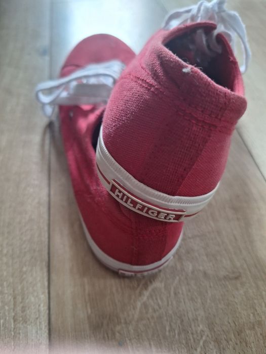 Tommy Hilfiger trampki czerwone,tenisówki