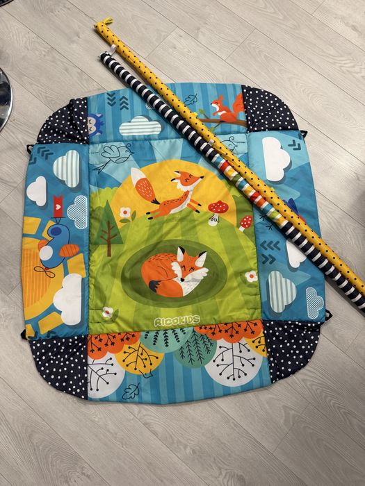Детский  коврик , baby play mat fox
