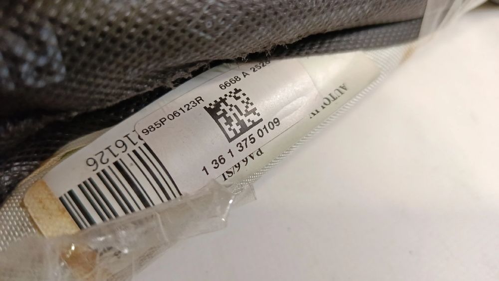 Airbag cortina direito RENAULT Scénic III (JZ0/1_)