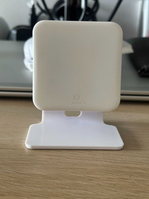 WOOX Controlador inteligente universal para ar condicionado e bomba de calor, termómetro e higrómetro, controlo remoto IR, funciona com Alexa e Google