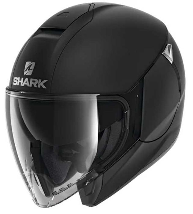 Capacete Shark Citycruiser Blank Preto Mate M