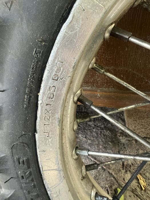 Кросові колеса 14-12 пітбайк