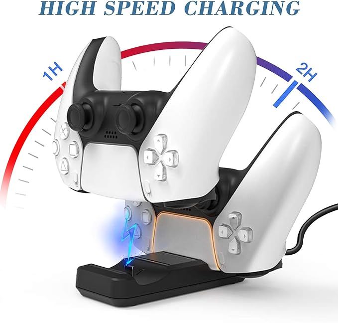 Ładowarka Podwójna Stacja Dokująca Ładująca USB PS5