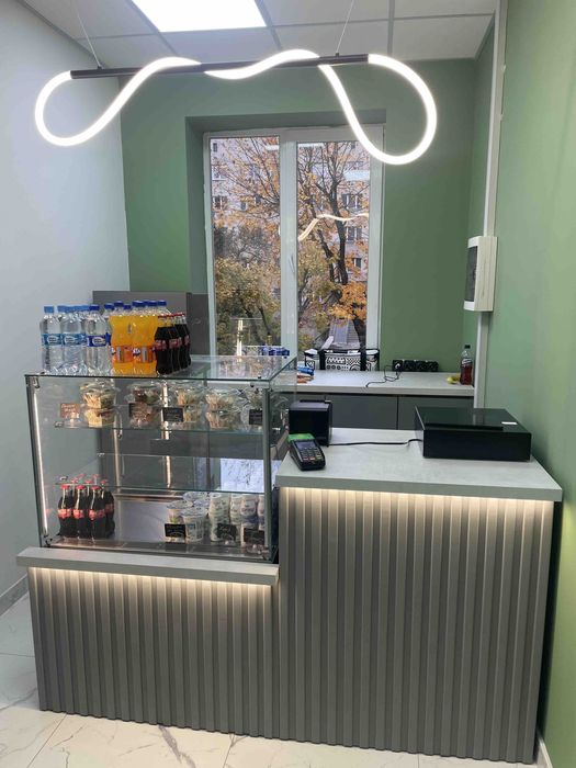 ВИГІДНО‼️Барні стійки монтаж, виготовлення / Торгові стелажі / Ресепшн