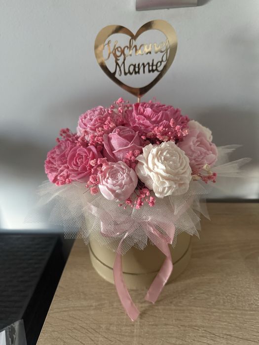 Świeczki flowerbox kochanej mamie