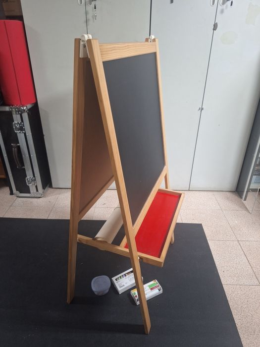 Quadro de giz e caneta