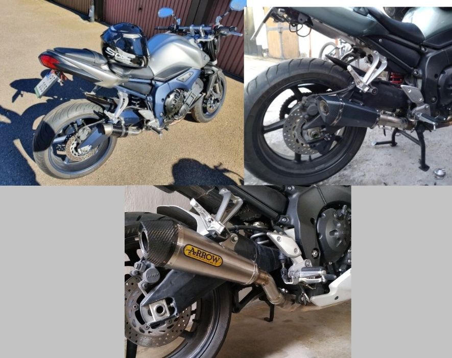 Wydech Sportowy Slip-On Yamaha FZ1 1000 Komplet Akrapovic Yoshimura SC
